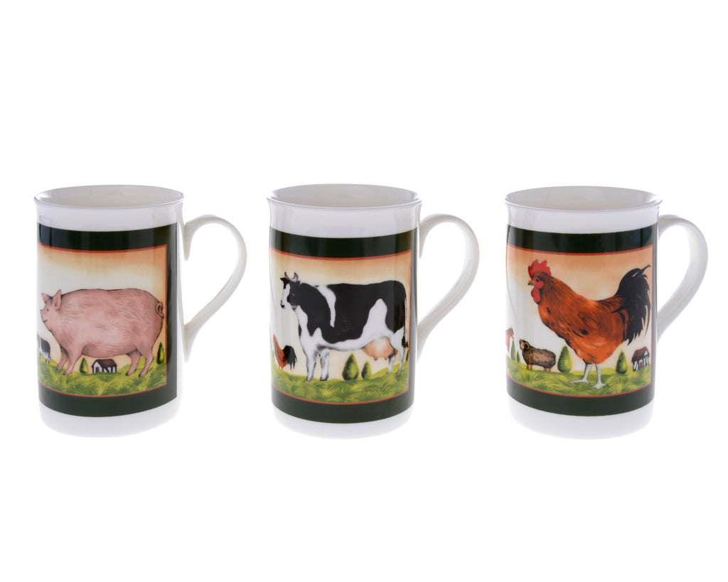 Annandale Farm Set of 3 Mugs