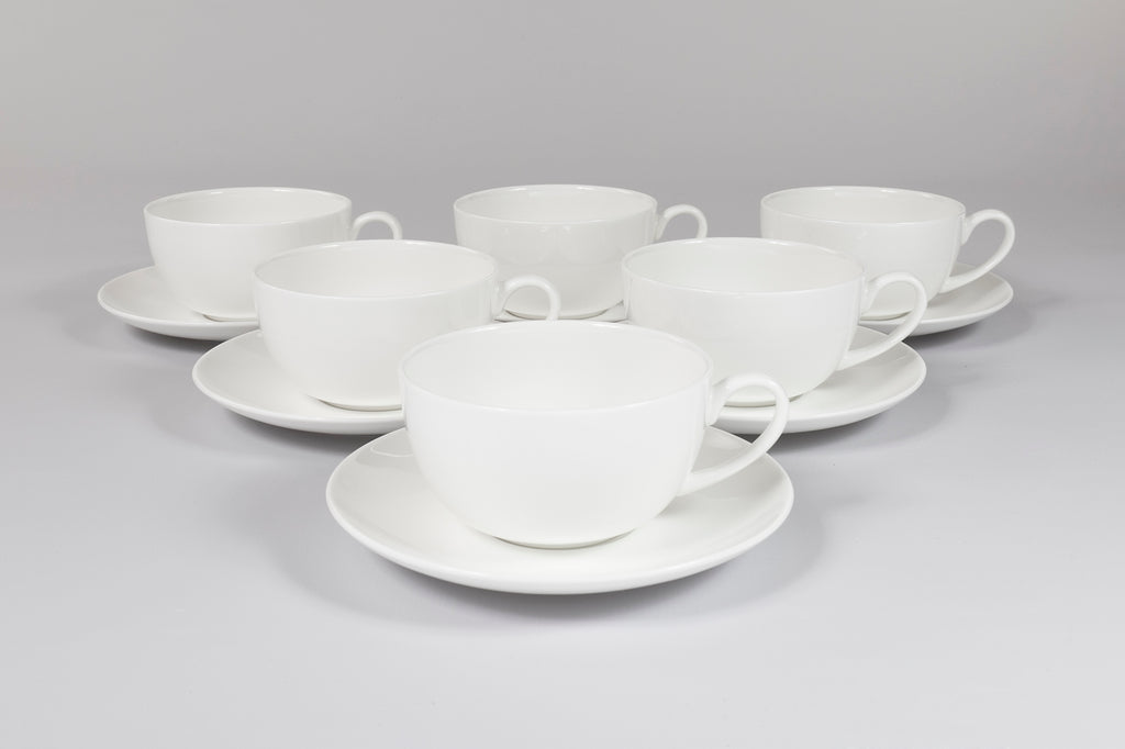 Cappuccino Cups & Saucers